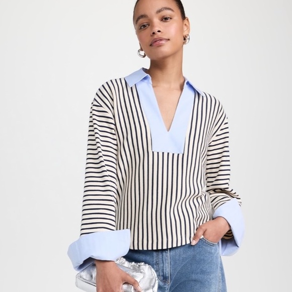 Tanya Taylor Tops - Tanya Taylor

Whitney Striped Long-Sleeve Top